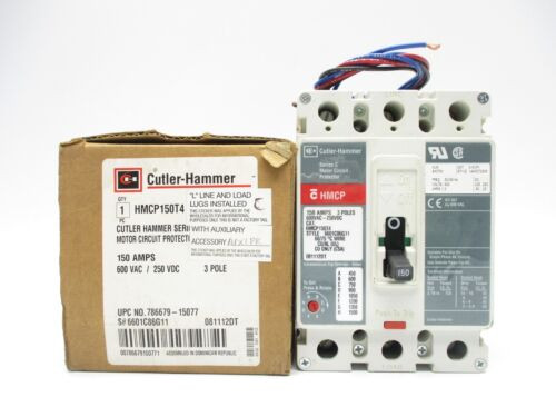 Cutler Hammer Hmcp150T4 With A1X1P1C Auxillary Ser. C 150A 250Vdc