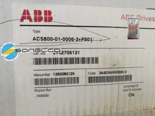 1Pcs New Acs800-01-0006-3+P901