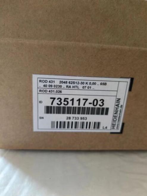 1Pc Heidenhain Rod431.026-2048 Id: 735117-03 Encoder New Expedited