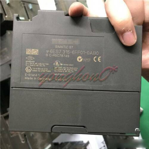 1Pcs Used 6Es7315-6Ff01-0Ab0 Siemens Module 6Es7 315-6Ff01-0Ab0