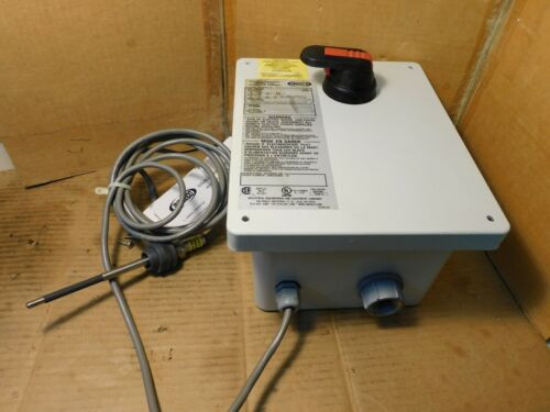 Indeeco 874Z-203100U Enclosed Industrial Control Panel Cooling Tower Control