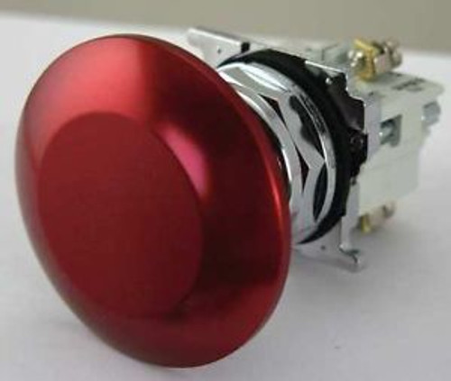 EATON 10250T172-53 Non-Illuminated Push Button,30mm,1NO,Red