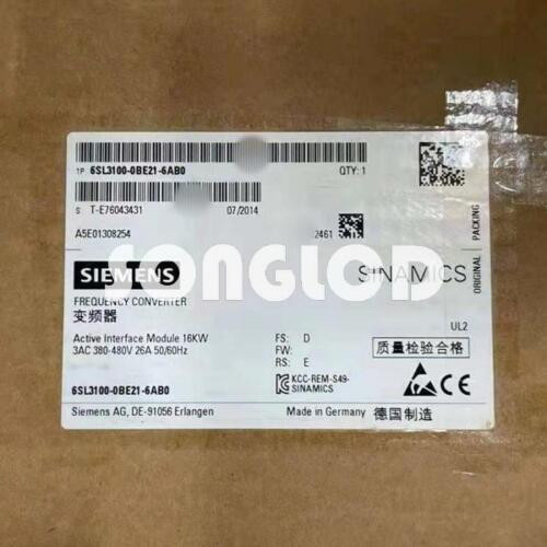 1Pcs New  6Sl3100-0Be21-6Ab8