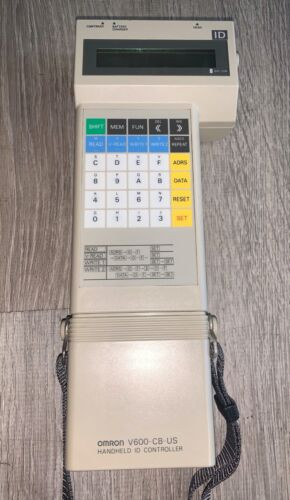 Brand New In Box!!! Omron Handheld Id Controller #V600-Cb-Us