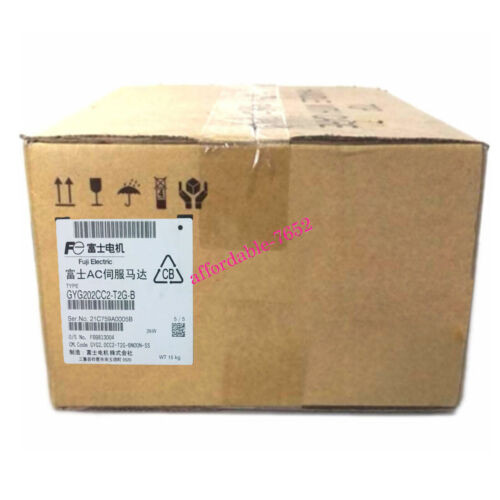 1Pcs Fuji Servo Motor Gyg202Cc2-T2E-B New   Or