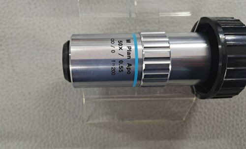 1Pc Used Mitutoyo M Plan Apo 50X/0.55 Microscope Objective