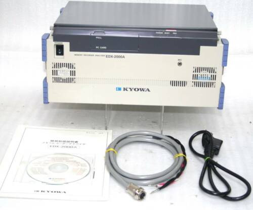 In Stock : Kyowa  Memory Recorder Analyzer Edx-2000A Edx-2000A-32 With Manual