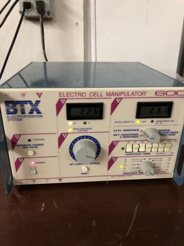 Btx Electrocorporation System Electro Cell Manipulator 600 Model Bt600