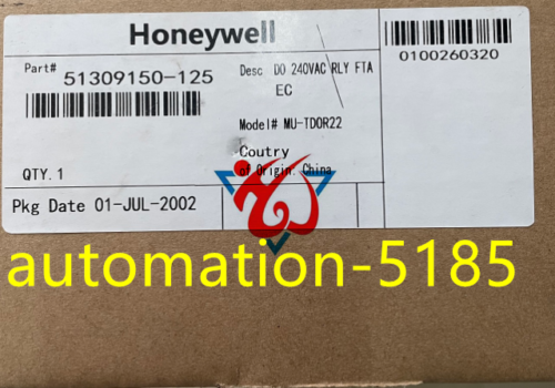 Honeywell Mu-Tdor22 Original 51309150-125 New