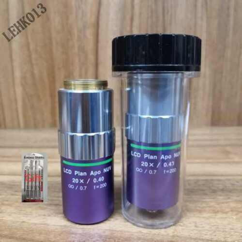 1Pcs Lcd Plan Apo Nuv 20X/0.40