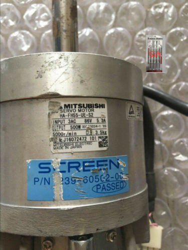 1Pcs Used 100% Test Mitsubishi Spindle Motor Ha-Fh55-Ue-S2  Or  Ems