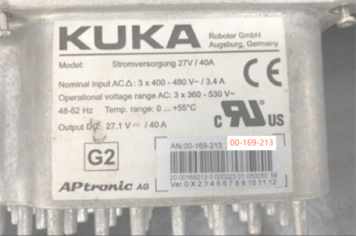00-169-213 Kuka Power Supply 00169213 1Pcs