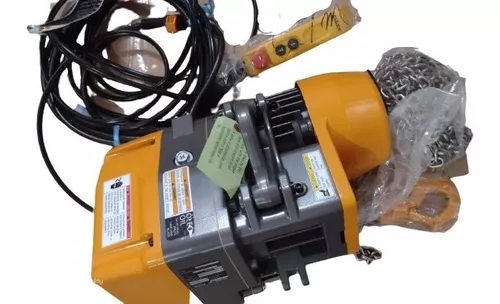 Talha Elétrica 250Kg Kito Eq003Is M6 0,5Cv 380V Novo