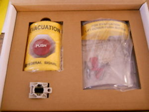 Federal Signal Corp. Push Button Emergency Evacuation Switch