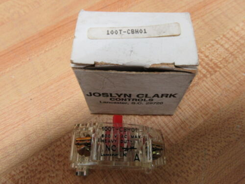Joslyn Clark 100T-Cbh01 Contact Block 100Tcbh01 Pack Of 6