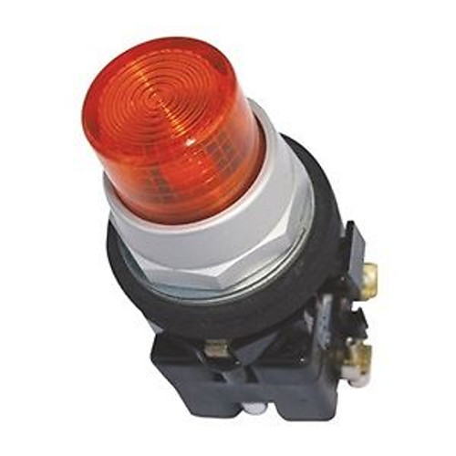 Illum Pushbutton, Amber, 24V