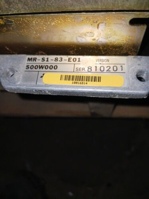 Mr-S1-83-E01 Servo From A Mazak St 35 Lathe