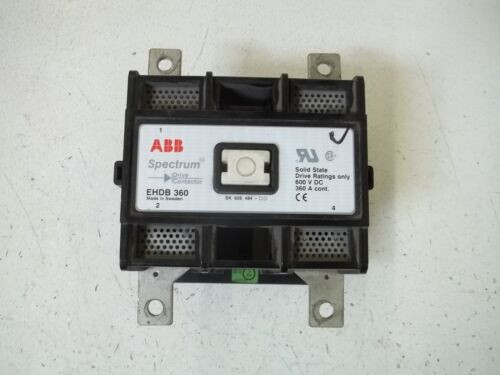Abb Ehdb360C2P-L Contactor  Used