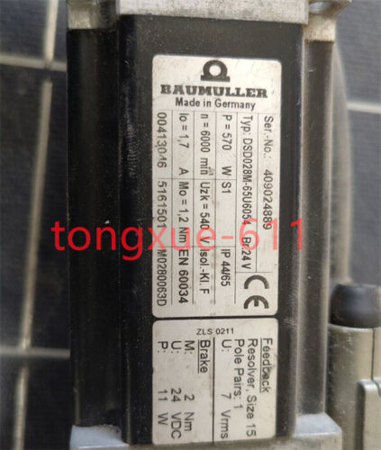 Used Baumuller Dsd028M-65U6054