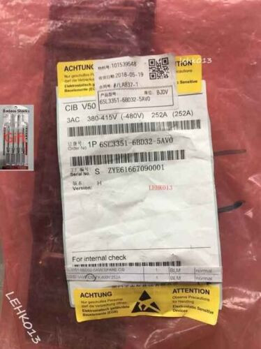 1Pcs New 6Sl3351-6Bd32-5Av0