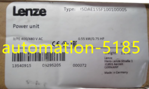 1Pcs Lenze Inverter I5Dae155F10010000S New