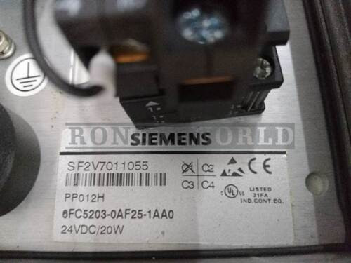 One Siemens 6Fc5203-0Af25-1Aa0