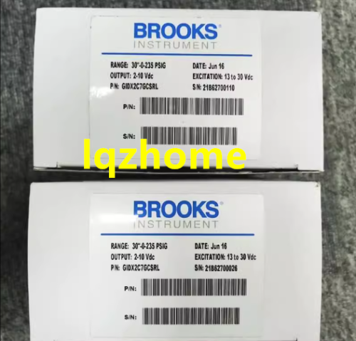 1Pcs Brooks Flowmeter Gidx2C7Gcsrl 30"-0-235P New