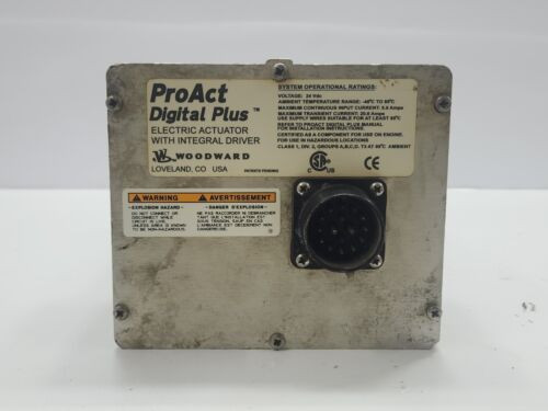 Woodward Proact Digital Plus Electric Actuator With Integral Driver 8404-010