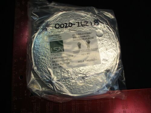 Applied Materials Amat 0020-26218   Pedestal 6" Ti 101 Tiw Al Arc Sprayed