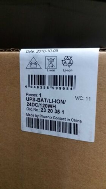 1Pc New  Ups-Bat/Li-Ion/24Dc/120Wh