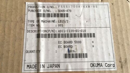 Okuma E4809-032-452-DA911-1120-01-010 New
