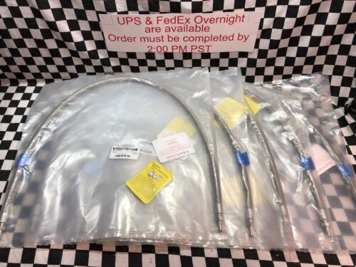 5X, Swagelok Flex Hose Fiber Braid Smooth Bore Ptfe 6Mm X 36", Ss-Xt4Tm6Tm6-36