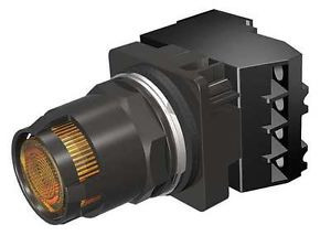 Siemens 52Bt6H9Abv Push Btn,30Mm,Ext. Guarded,1No/1Nc,Amber G6351003