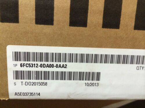New Siemens 6Fc5312-0Da00-0Aa2 6Fc5 312-0Da00-0Aa2 840D/840D Sl Tcu 20.2