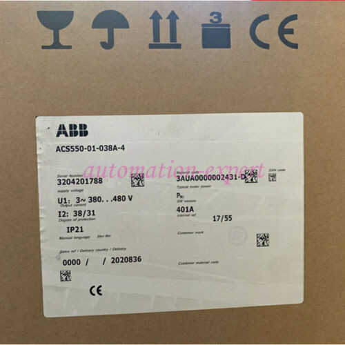 1Pc New In Box Acs550-01-038A-4 One Year Warranty Acs550-01-038A-4 Ab9T