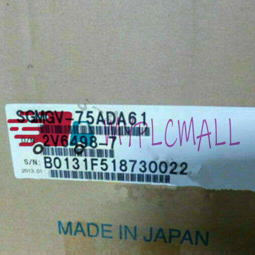New Sgmgv-75Ada61 Ac Servo Motor For Yaskawa1Pcs