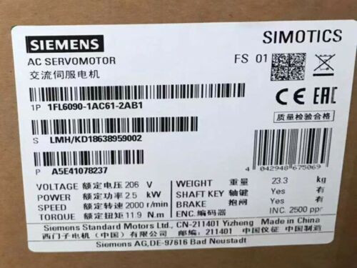 1Pcs New 1Fl6090-1Ac61-2Ab1