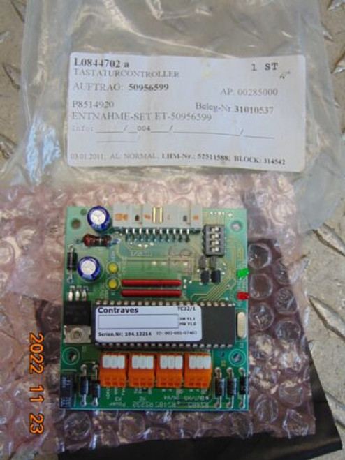Contraves Tc32/1 Circuit Board Controller Rs485 Rs232