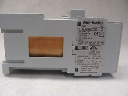 ALLEN BRADLEY 100-C37D01 NSFP 100C37D01 NEW 600V.65A.