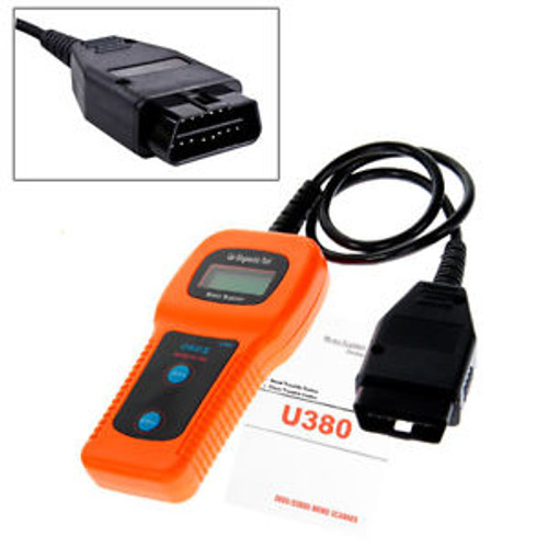 Diagnostic Scanner Fault Code Reader EOBD OBD2 II U380 EOBDII Memo Scanner