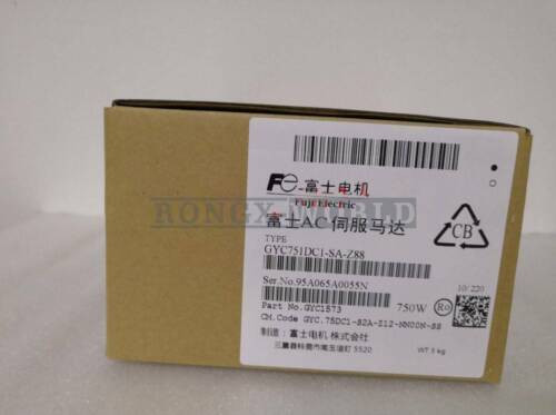 One New Fuji Ac Servo Motor Gyc751Dc1-Sa-Z88