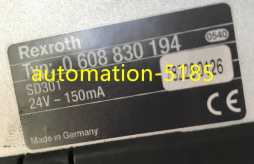 1Pcs Rexroth Sd301 0608830194 New