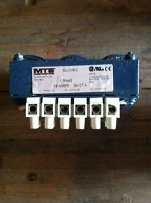 MTE Line Reactor RL01202 3 Phase 600V Max 18 Amp