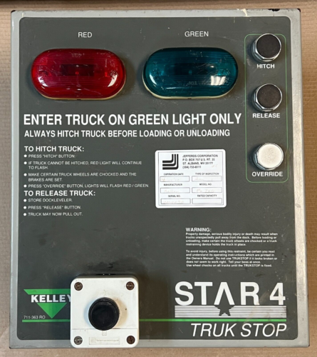 Kelley 6005663 Cd-598145 Star 4 Truk Stop  Control System No Front Switch Flawed