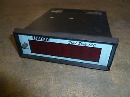 DURANT SOLID STATE TOTALIZER 55120-400 ~ Used