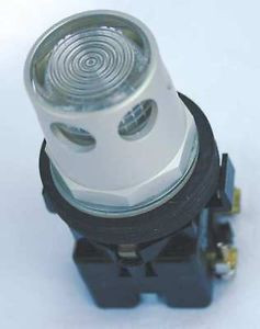 Eaton Ht8Gdcaf7 Illum Pushbutton,Clear,120V