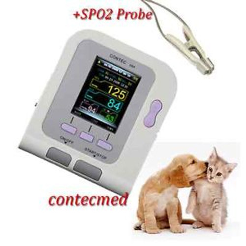 HOT, VET Veterinary Digital Blood Pressure Monitor CONTEC08A+SPO2 Probe included