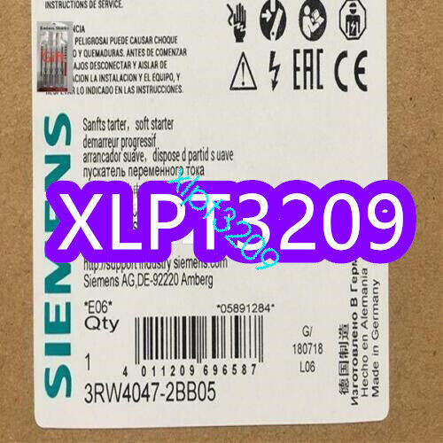 1Pc New Siemens Soft Start 3Rw4047-2Bb05