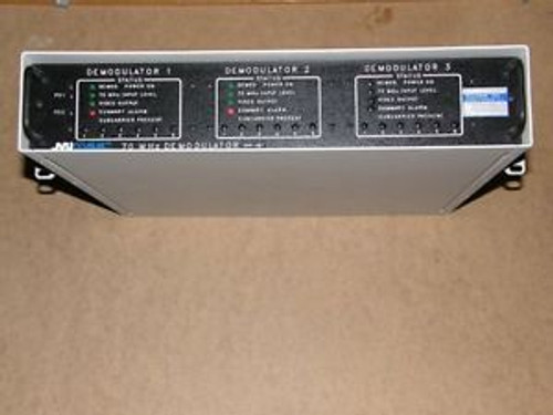 Nucomm FMR 70 MHz demodulator microwave IF Modem receiver