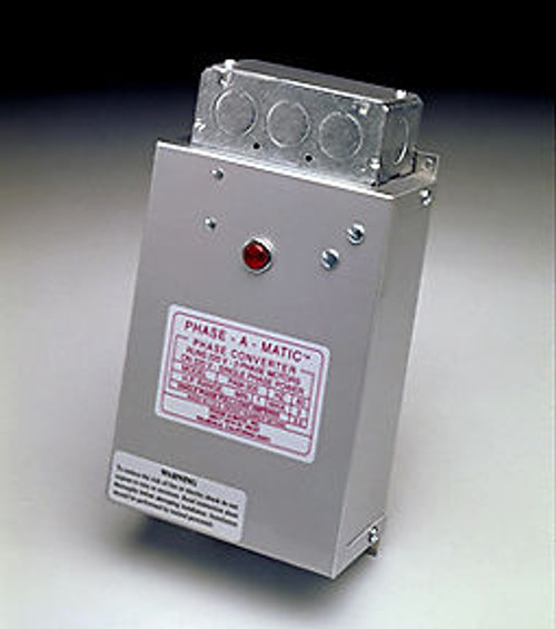 PHASE-A-MATIC - STATIC PHASE CONVERTER - MODEL PAM-100